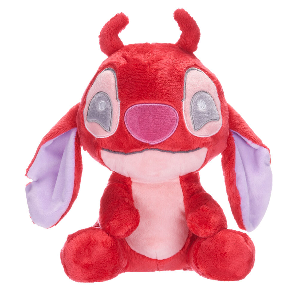 Disney Stitch Snuggletime Leroy plišasta igrača je prisrčen, mehak spremljevalec za objeme, otroško sobo in darilo za Lilo & Stitch fana