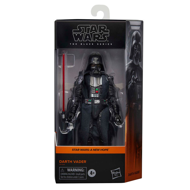Zbirateljska figurica Darth Vader iz Star Wars: A New Hope, The Black Series. Ikoničen lik v visoko kakovostni izvedbi.