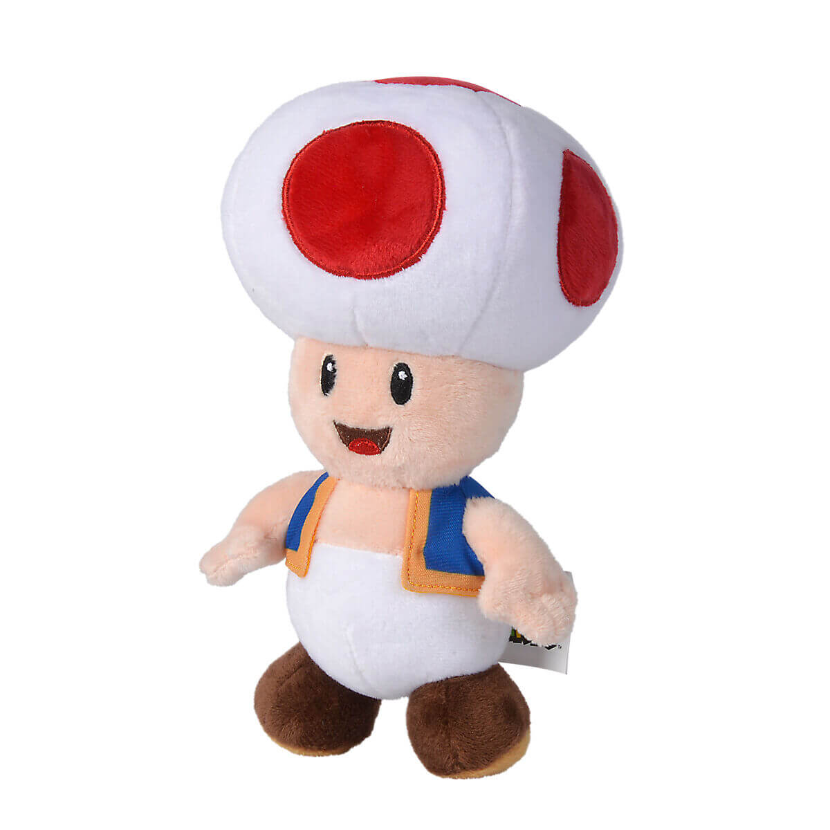 Nintendo Super Mario Toad plišasta igrača 20 cm - slika 2