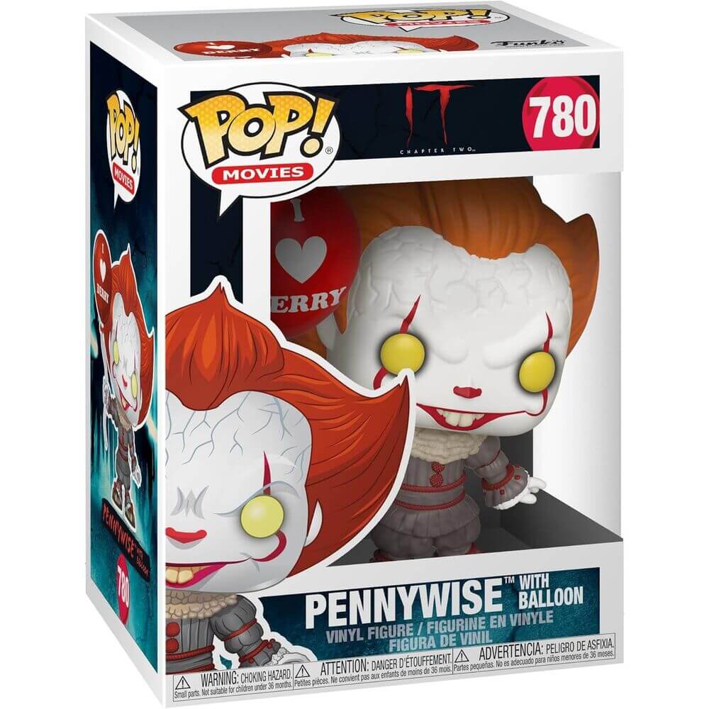 Funko POP! IT Chapter 2 – Pennywise with Balloon Vinyl Figura (9 cm)