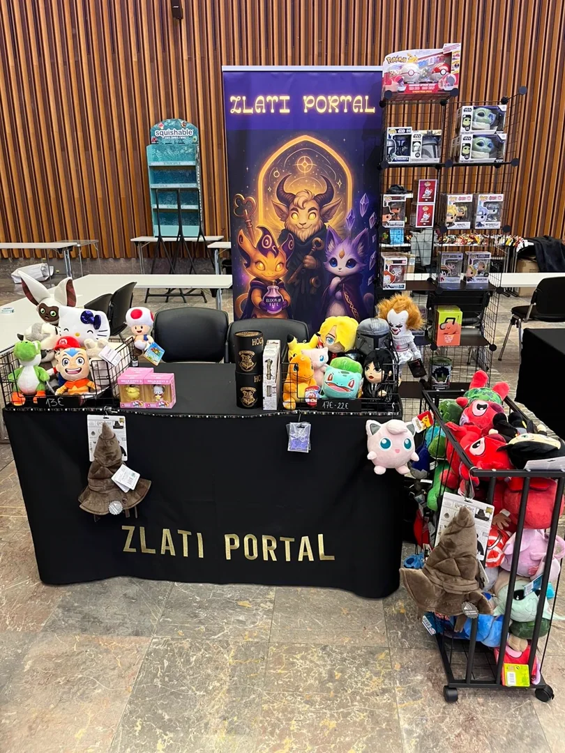 Prvi nastop Zlatega Portala med ljubitelji geek kulture na dogodkih v živo