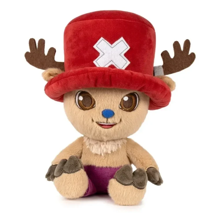 One Piece Chopper pliš 24 cm – Tony Tony Chopper z roza klobukom