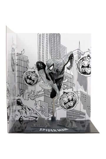 Spider-Man Line Art Gold Label embalaža s stripovskim motivom