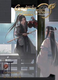 Grandmaster of Demonic Cultivation Mo Dao Zu Shi Vol. 2 – naslovnica drugega dela barvne manhue