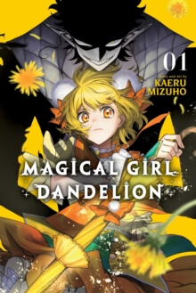 Magical Girl Dandelion Vol. 1 – naslovnica fantasy mange s Tanpopo in skrivnostnim Shadom