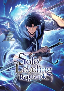 Solo Leveling Ragnarok Vol. 1 – naslovnica korejske akcijske manhwe s Sooho Sungom