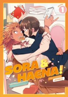 Sora & Haena! Volume 1 – naslovnica korejske GL manhwe z glavnima junakinjama