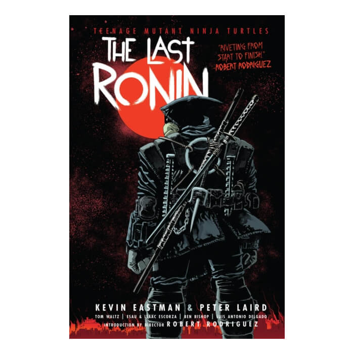 Teenage Mutant Ninja Turtles The Last Ronin – naslovnica stripa IDW Publishing z zadnjim Roninom